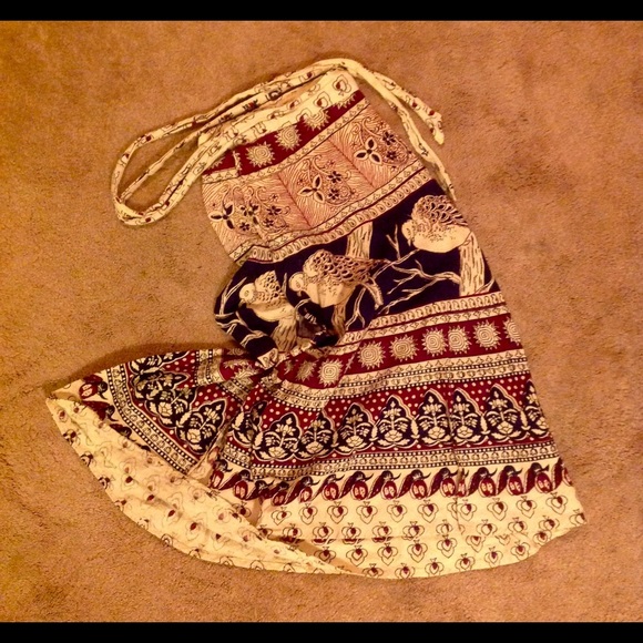Bohemian wrap skirt - Picture 2 of 3
